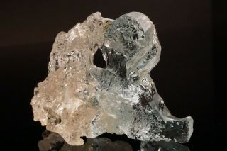 UNIQUE Etched Bi - Color Aquamarine Morganite Crystal GALILEIA,  BRAZIL 6