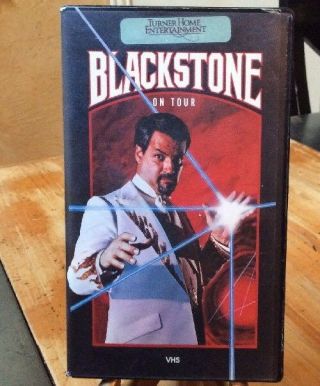 Harry Blackstone On Tour 1984 Vhs Magic Magician Rare