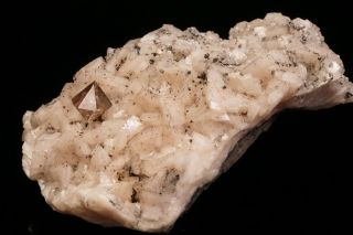 UNUSUAL Beta Quartz Crystal on Dolomite JOPLIN,  MISSOURI 3