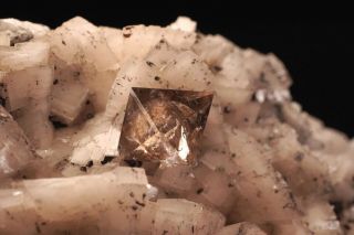 UNUSUAL Beta Quartz Crystal on Dolomite JOPLIN,  MISSOURI 4