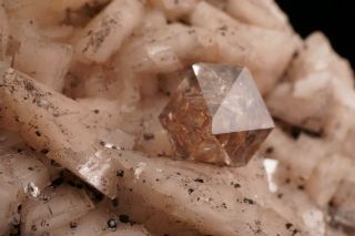 UNUSUAL Beta Quartz Crystal on Dolomite JOPLIN,  MISSOURI 6
