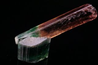 UNIQUE GEM Bi - Color Tourmaline Crystal CRUZEIRO,  BRAZIL 7