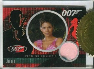 James Bond Dangerous Liaisons Halle Berry Costume Card Cc6