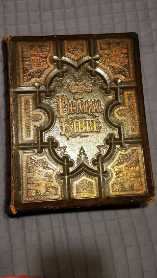 The Pictorial Bible The Holy Bible Containing The Old & Testaments 1875
