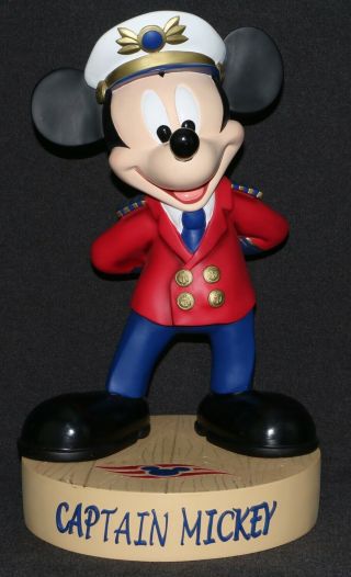 Disney Mickey Mouse Big Fig Statue Captain Mickey Disney Cruise Lines Le