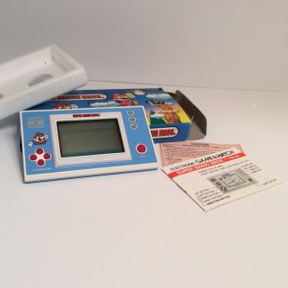 Mario Bros Game & Watch 1988 Nintendo Handheld Ym - 105