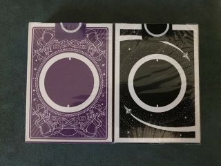 1 Deck Of Orbit V3 & 1 Deck Of Orbit V4 Playing Cards By Chris Brown