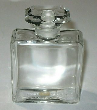 Vintage Perfume Bottle Chanel No 5 Bottle - 2 Oz - Pre 1950 Open/empty