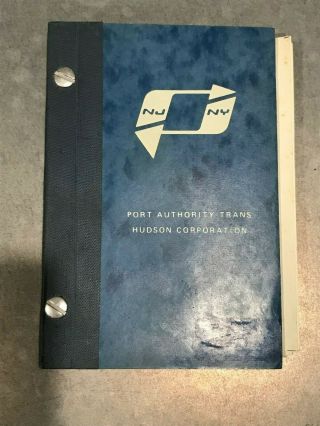 Port Authority Trans Hudson (path) (hudson Tubes) Rule Book 1973