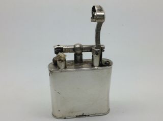 Dunhill Sterling Silver Art Deco Petrol Lighter Spares Or Repairs 1926 - 27 5
