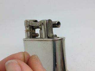 Dunhill Sterling Silver Art Deco Petrol Lighter Spares Or Repairs 1926 - 27 7