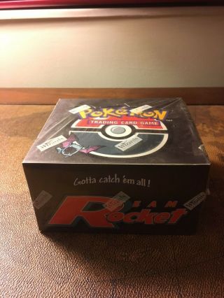 Pokemon Team Rocket Booster Box 36 Packs 2