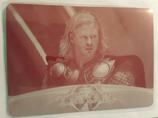 2011 Upper Deck Thor Movie Trading Cards Magenta Printing Plate