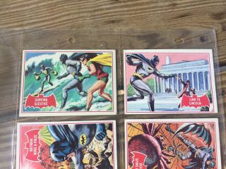 Vintage 1966 Batman Trading Cards Puzzle Set “CATWOMAN” 5