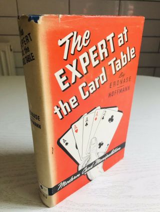 The Expert At The Card Table By S W Erdnase Professor Hoffmann Rare Magic Book