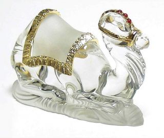 Gorham Crystal Nativity - Gorham Camel (no Box) 887181