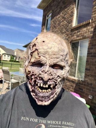 Silicone Zombie Mask.  Basementfx The Corpse