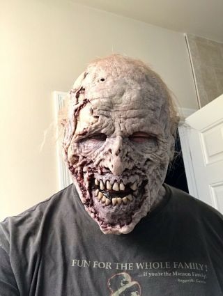 Silicone Zombie Mask.  BasementFX The Corpse 5