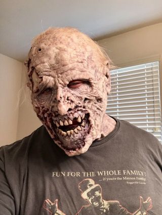 Silicone Zombie Mask.  BasementFX The Corpse 6