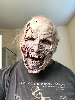 Silicone Zombie Mask.  BasementFX The Corpse 7