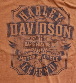 Beach House Harley Davidson Motorcycle T Shirt Shallotte NC Pelican Pier Boat XL 4