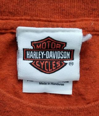 Beach House Harley Davidson Motorcycle T Shirt Shallotte NC Pelican Pier Boat XL 5