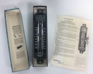 Vintage Taylor Sybron 5458 Min Max Thermometer Mfr’d In 1976
