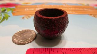 Vintage KIRSTEN Briar wood Tobacco Pipe Stummel Bowl NOS old stock (K63) 3