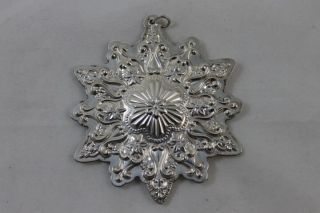 Towle Silversmiths Sterling Silver 2008 Old Master Snowflake Ornament Christmas