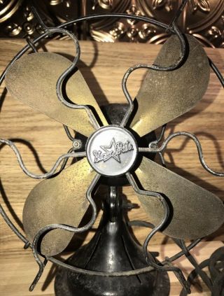 1920s Antique Vintage Star Rite Electric Fan - Great Fitzgerald Mfg Co.