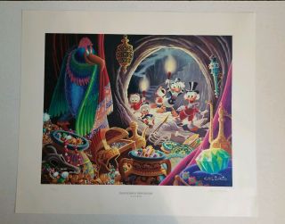 Signed Carl Barks “dangerous Discovery” 103/350 Another Rainbow Publishing
