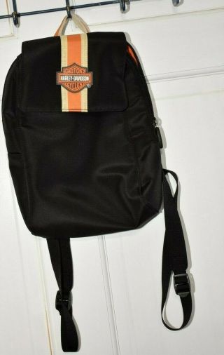 Labeled Harley - Davidson Motor Cycles Backpack Or Purse