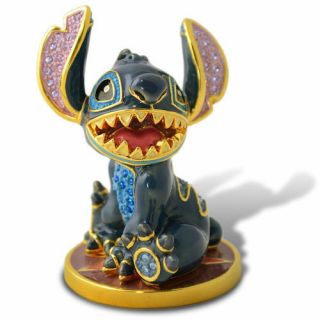 Disney Stitch Figurine By Arribas,  Swarovski Crystal - Limited Edition 5000 Nib