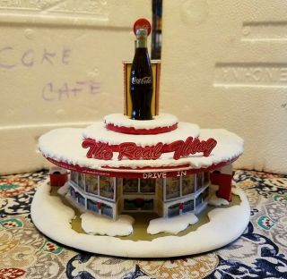 Hawthorne Village Coca - Cola Diner The Real Thing Drive - In 2003 Rare Model 2