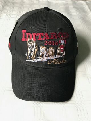 Iditarod 2016 Volunteer Embroidered Hat Alaska Sled Dog Race Gci Nwt ❄️ 