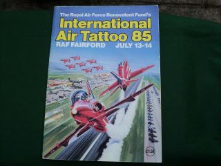 International Air Tattoo 1985 Raf Fairford Official Souvenir Programme