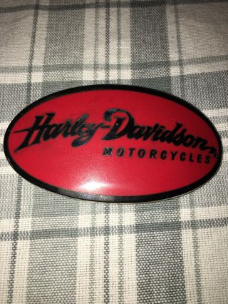 Vintage 80’s Harley Davidson Inlay Belt Buckle Flhr Flhs Flhx Fltr Flstf Flstc
