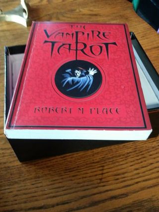 THE VAMPIRE TAROT BOOK and CARDS,  Cond,  Robert M Place,  First Edition 4