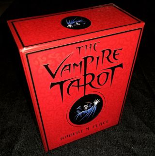 THE VAMPIRE TAROT BOOK and CARDS by Robert M Place First Edition Complete 3