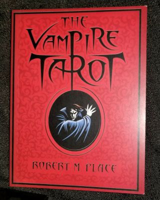 THE VAMPIRE TAROT BOOK and CARDS by Robert M Place First Edition Complete 5