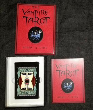 THE VAMPIRE TAROT BOOK and CARDS by Robert M Place First Edition Complete 6