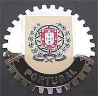 Portugal Coat Of Arms Crest Automobile Badge Emblem