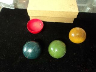 RARE & Vintage Thayer Rainbow Billiard Balls Color Changing 2