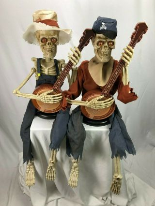 Interactive Dueling Banjo Skeletons 49855 Halloween Decoration