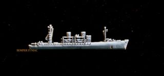 Uss Sylvania Aka Ak - 44 Us Navy Hat Pin Up Attack Cargo Ship Ww 2 Sailor Wow