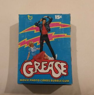 1978 Topps Grease Series 1 Full Wax Box 36 Packs Nm/mt