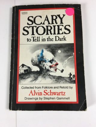 Scary Stories To Tell In The Dark Alvin Schwartz Paperback 80s