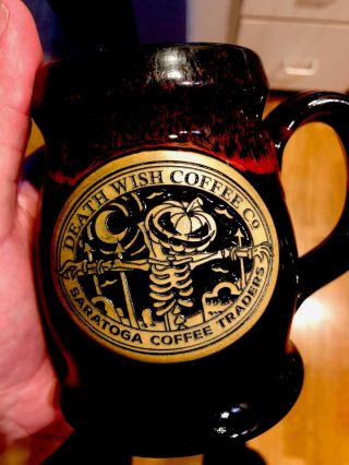 Death Wish Coffee Mug Halloween