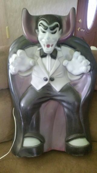 General Foam Halloween Dracula/vampire Blow Mold Decoration
