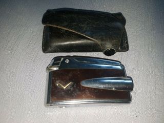 Ronson Veraflame Luxury Leather Lighter & Case